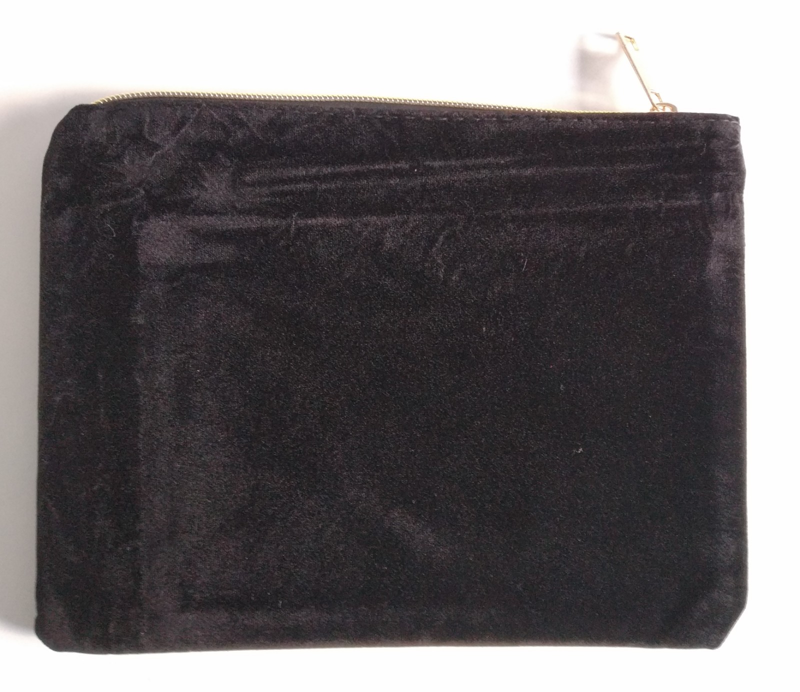 bolso mano terciopelo